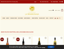 Tablet Screenshot of marronaia.com